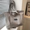Minimalism Women's Shoulder Bags Large Capacity Casual Tote Bag Multiple Pockets Daily Commuting Handbag Shopping