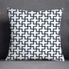 45x45CM Cushion Cover Geometric Pattern Polyester Blue Grey Pillowcase Sofa Cushion Throw Pillow Home Decor Pillowcase