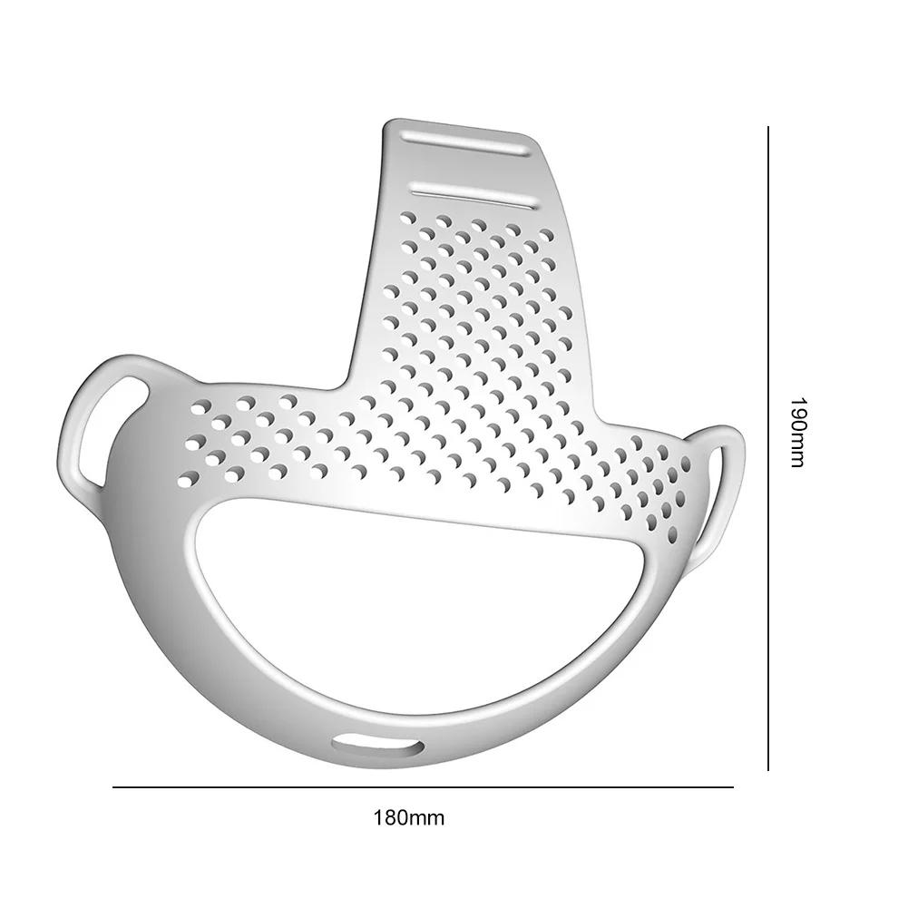 

Подушка для головы из ТПУ, сменная подушечка для ремня безопасности, уменьшает давление, удобная, совместимая с гарнитурой Meta Quest 3 VR белый