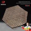 Tapete Hexagonal de Bambu Tecido à Mão Dan Shi Zhi Yuan