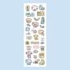 1pc Cute Korean Rabbit Graffiti Stickers INS Aesthetic DIY Decor Materials for Scrapbook Journal Photocard Decoration