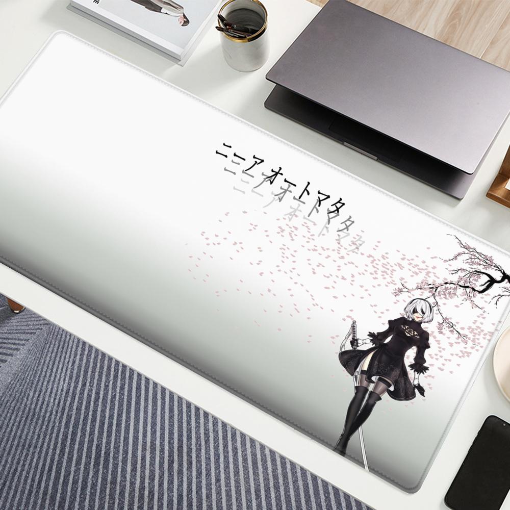 NieR Automata x Mouse Pad Gaming Accessories Keyboard Desk Mat Computer Deskmat Pc Gamer Mats Anime Sexy Girl Mousepad Xxl