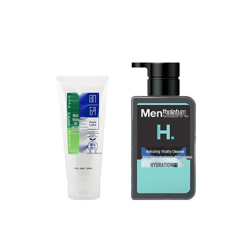 Mentholatum Hada Labo Очищающий дуэт