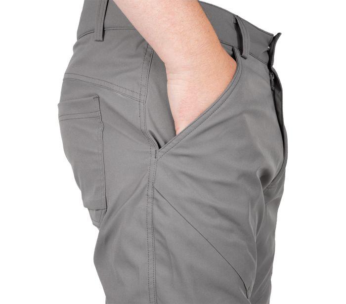 Outdoor 2 Way Stretch Work Trousers Gray Size L - T N81-297-L