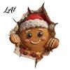 3D Christmas Decor Wall Stickers Holiday Decals for Living Room Bedroom And Party Decor Removable PVC Festive Art Home Entrance Classroom Office
