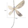 Dragonfly Crystal Suncatcher with Beads, Hanging Ornament for Home, Office, Garden, Car