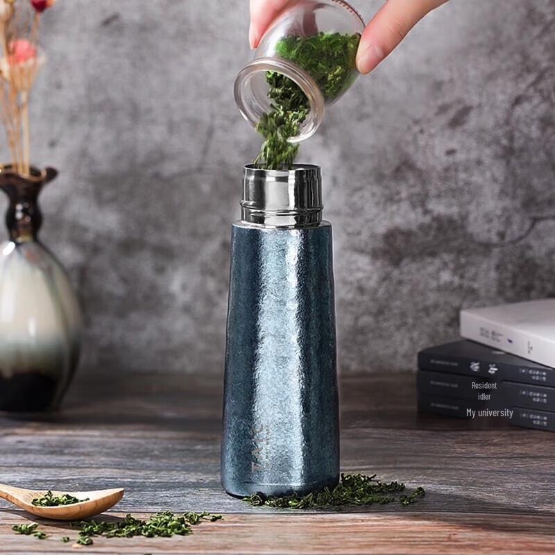 TAIC Pure Titanium Insulated Tea & Water Bottle