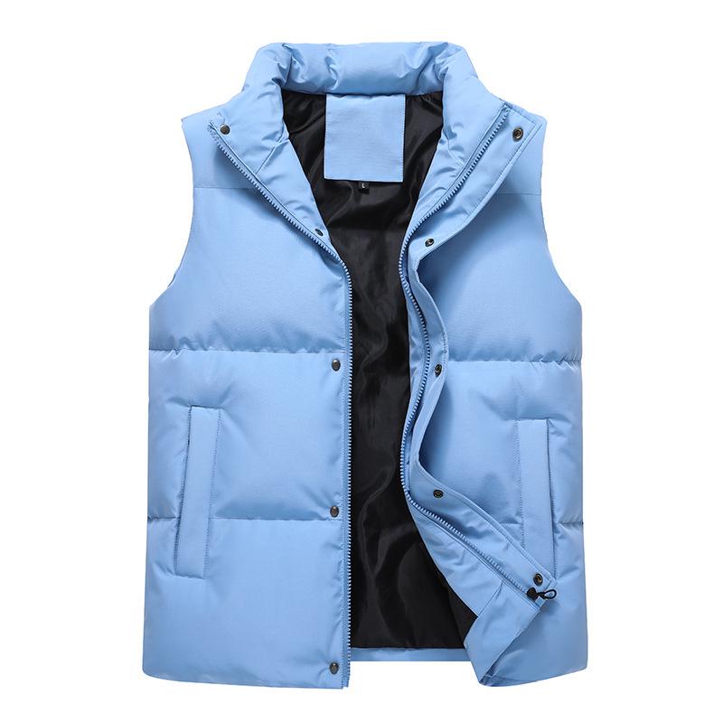 Unisex Cotton Vest - Casual Autumn/Winter Jacket, Plus Size Available