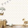 Hearts Wallpaper White and Cream 50x1000