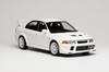 Freestyle MOTORHELIX Scale Mitsubishi Lancer Evolution VI GRS SCOTIA WHITE Finished Model M84305 1/18 T.M.E.