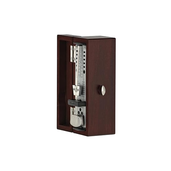 Wittner Wooden Metronome Super Mini Taktell Wooden Case Mahogany 880210