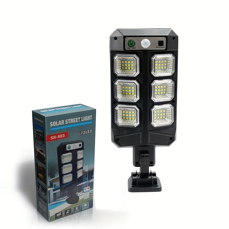 

Мощные солнечные фонари, уличный датчик движения, 3 режима, 72 светодиода, солнечная лампа для улицы, дистанционное управление, дворовое освещение Solar Light