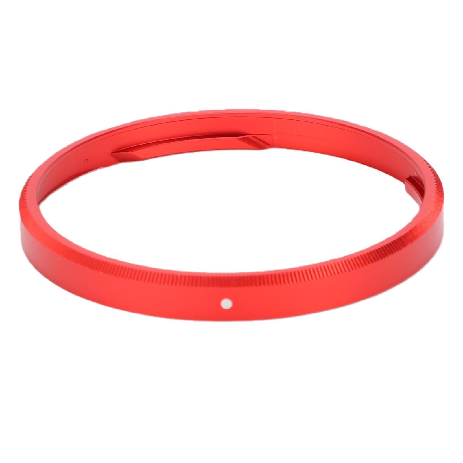 TOMTOP JMS Metalen Decoratieve Ringdop Geschikt voor Ricoh GR3 GR3X Camera Aluminiumlegering Camera Lens Decoratiering Accessoire Rood
