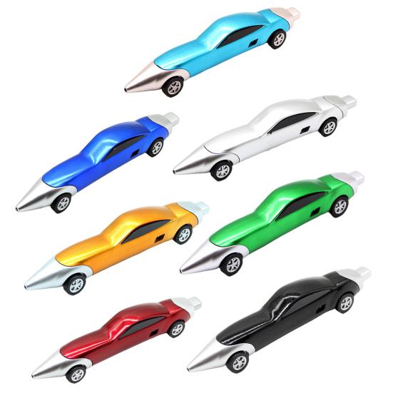 Yousheng Car Toy Pens with Real Rolling Wheels Fun Retractable Ballpoint Pens for Kids Party Favors School Supplies Novelty Gift