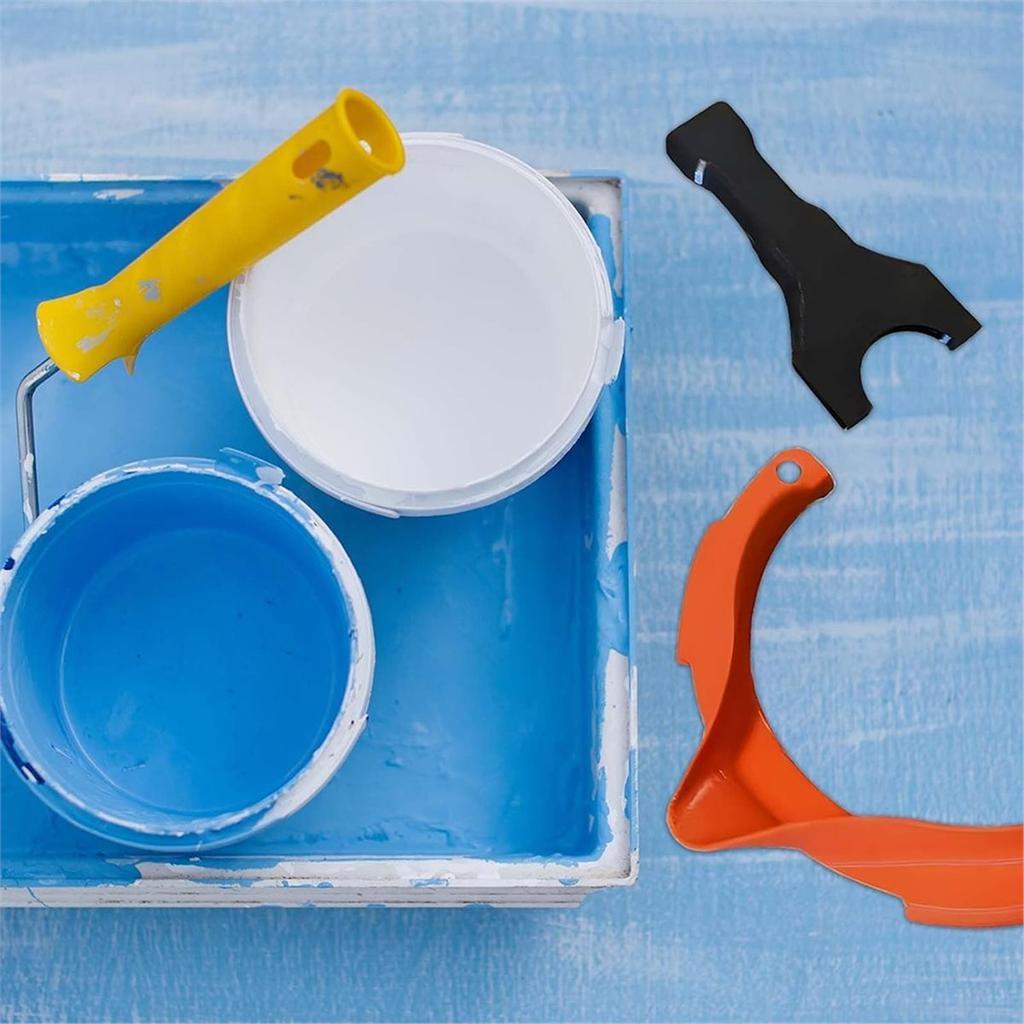 2026 New No Drip Paint Pouring Spout with - Mess Free, Reusable, Universal Fit for Pint, Quart & Gallon Cans