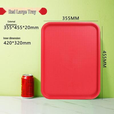 LISM Zesílený PP Obdélníkový Servírovací Podnos