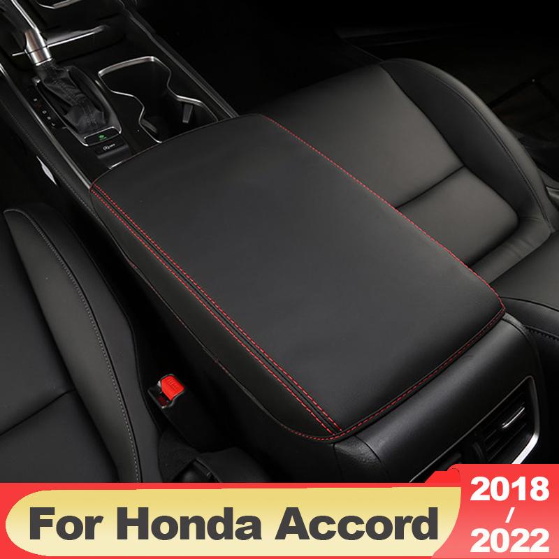 For Honda Accord X 10th 2018  2022 Central Armrest Case Holster Handrail Cover Armrest Pad Decoration Modified Car Accessori