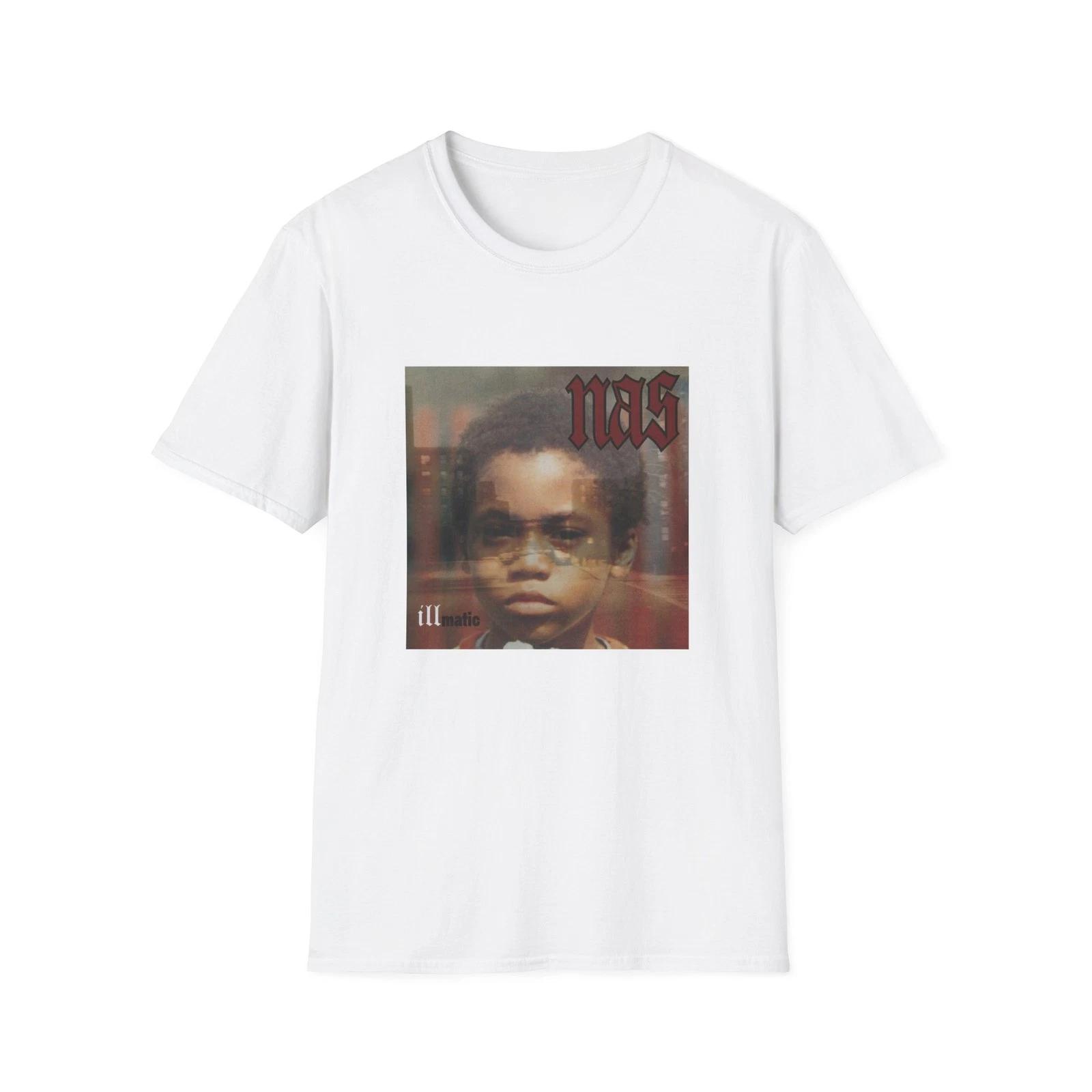Nas Illmatic Album Cover T-Shirt, Vintage Rap Hip Hop Shirt, 90s Rap Album Shirt L