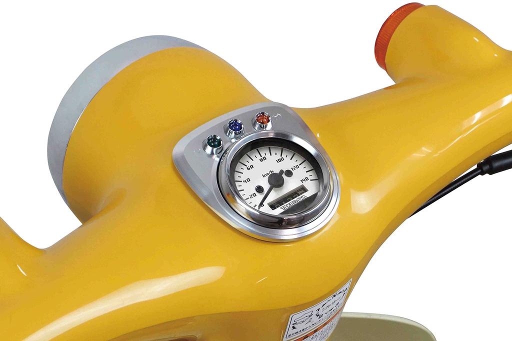 SP TAKEGAWA Sada rychloměru D Typ Bílá Černá Super Cub Cub & 50/Little 05-05-0106