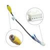 4Pin Rear View Back Up Camera Cable Adaptor Rca For Car Android Stereo Radio Dvd