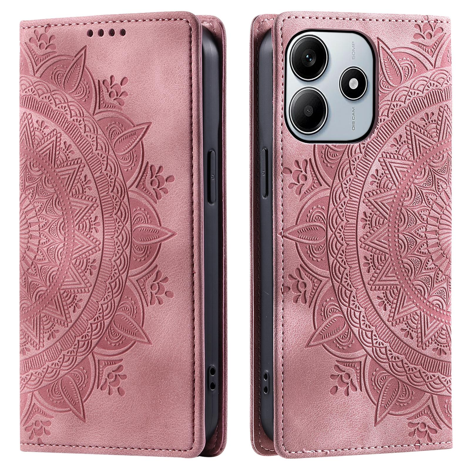 

Чохол Style-010 для Xiaomi Redmi Note 14 5G зі шкіри та магнітним закриттям із візерунком F