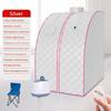 Household Portable Steam Sauna Kit Portable Folding Sweat Steamer Whole Body Steam Cycle Sauna Bath Box