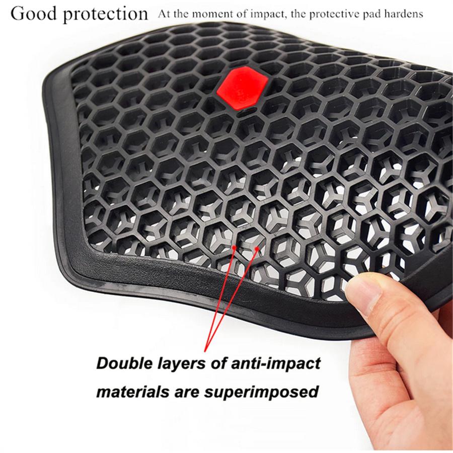 Erweiterter Nitrilkautschuk CE-geprüfter Motorrad-Rückenprotektor Pad-Einsatz Rüstung