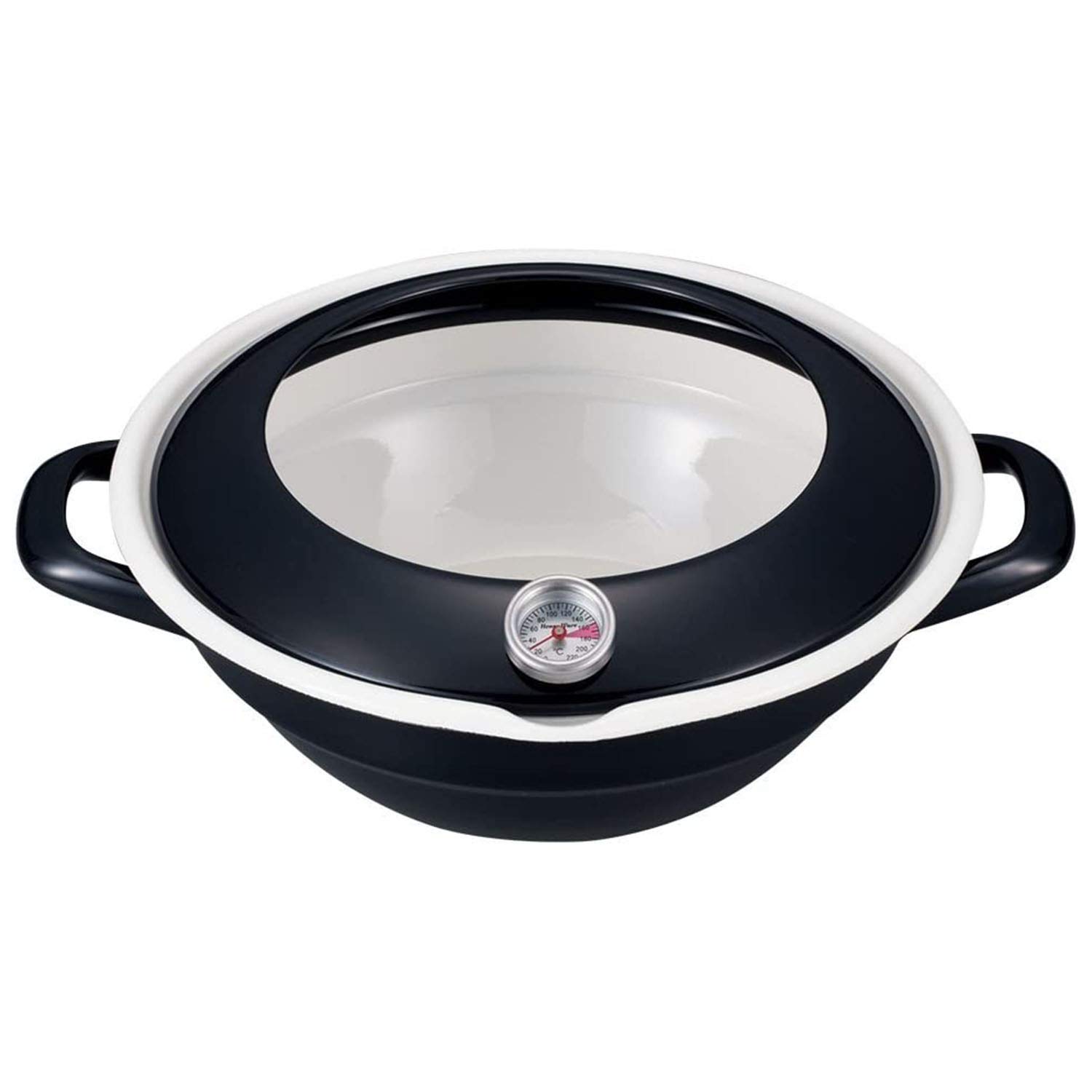 

Fuji Enamel Tempura Pot, Black, 24cm, TP-24, Black