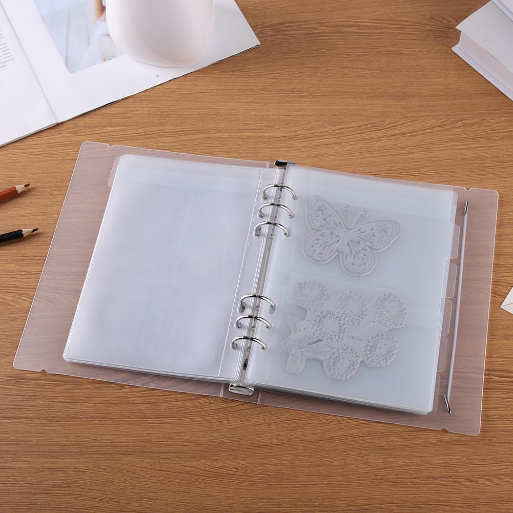 DIY Scrapbooking Stanzformen Schablone Aufbewahrungsbuch Kollektionen Hülle Organizer
