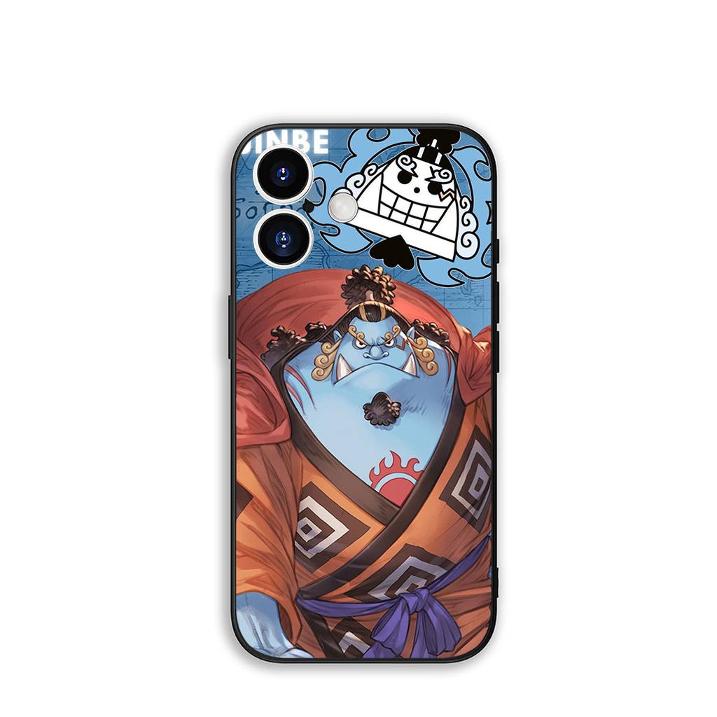 for Motorola Moto G54 G05 G24 G55 G75 G85 G15 G57 G86 Power Edge 50 30 Ultra Fusion neo Pro Case Cartoon Jinbe ONE PIECE Luffy