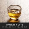 Japanese Style Hammered Glass Small Master Tea Cup Creative Heat Resistant Office Teacup Handmade Transparent Kung Fu Drinkware