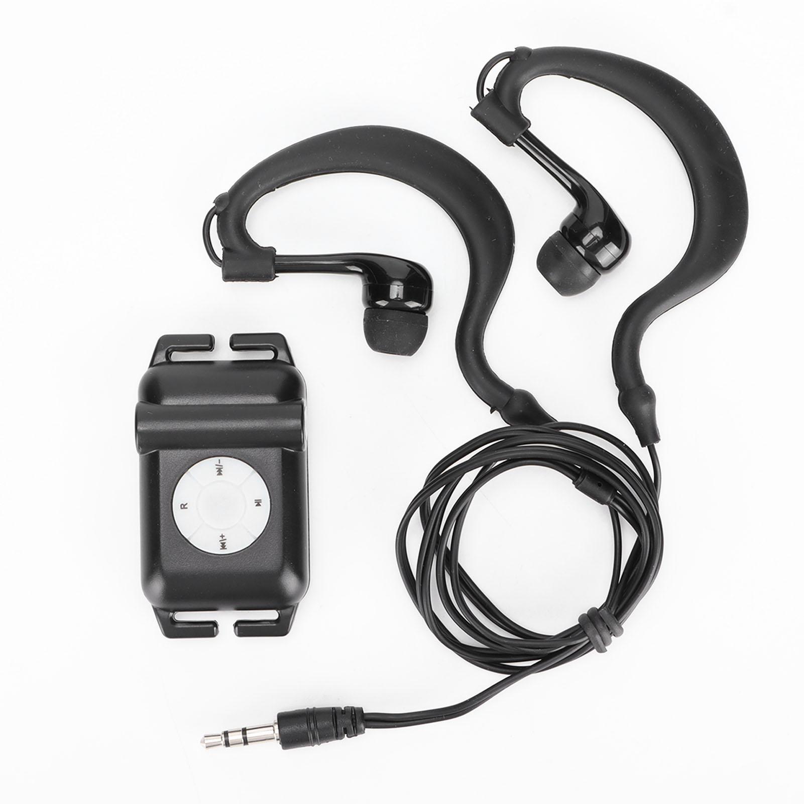 

MP3 Player with Headphone Waterproof Swimmer MP3 Player for Swimming Watersports