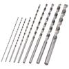 9pcs 200mm Length High Speed Steel Drill Bits 9Pcs Set Twist Drill Bit Set  For Steel