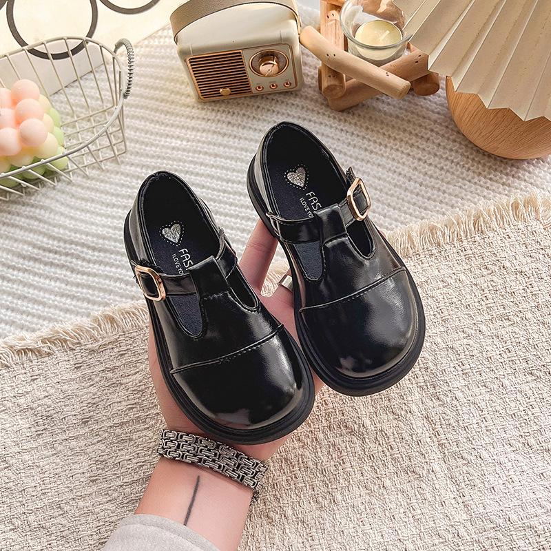 Kids T-Strap Mary Jane School Shoes 23