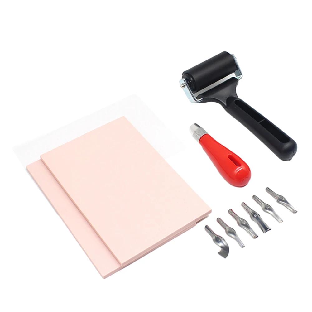 Personalized Seal Making Kit Featuring 6 Blade Options Comfortable Handle and Strong Steel Frame for Stability China Mainland