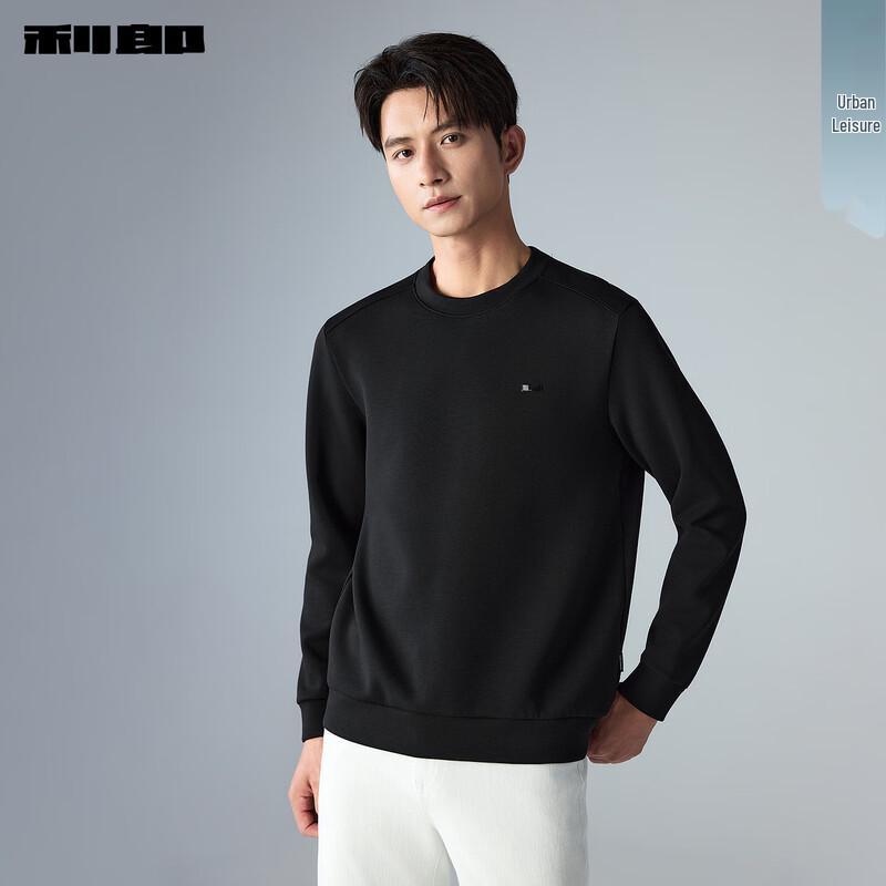 Lilang Men s Air Layer Round Neck Sweatshirt 195/108A чёрный