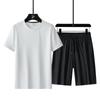 Men's Quick-Dry Breathable Loose Plus Size Summer Shorts & T-Shirt Fitness Casual Set