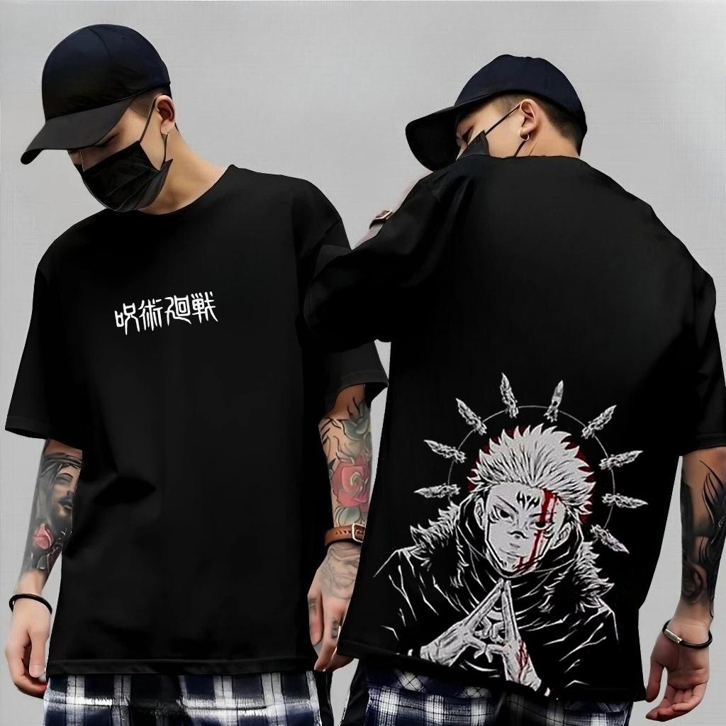 Anime Gojo Satoru Jujutsu Kaisen Printed T-shirt Men's and Women's T-shirt Men's Top Sports T-shirt Men's T-shirt Summer Tee New