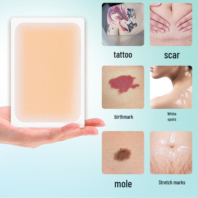 Nude Waterproof Tattoo Concealer Patch - Long-Lasting Scar, Vitiligo, and Birthmark Cover-Up
