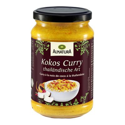 Al Natura Kokosnuss-Curry-Sauce Thai-Art 325 ml