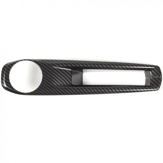 ABS Carbon Fiber Center Gear Shift Panel trim Cover for Nissan Pathfinder 13-18