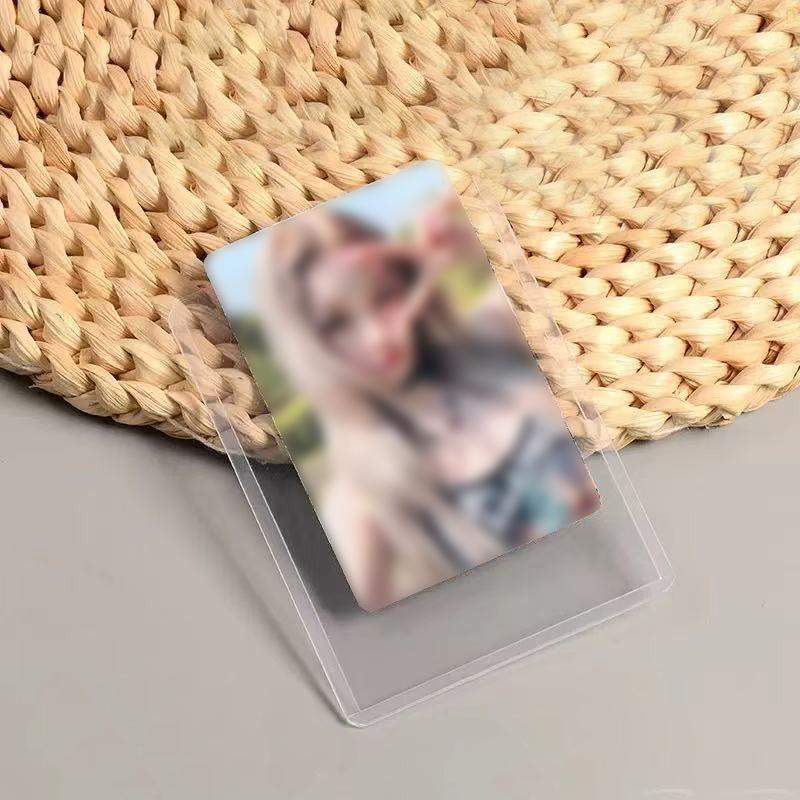Card Game Cover Pvc Hard Plastic Card Cover Star Card Protection Cover Game Card Protection Cover 3 X 4 Inches