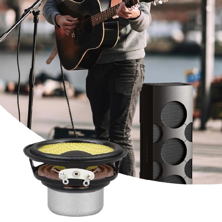 Difuzor Full Range de 2 inch cu Magnet Dublu Îmbunătățit, Bobine Vocale cu 20 de Fire și Membrane din Pânză Rezistente la Impact, 15W pentru Casă