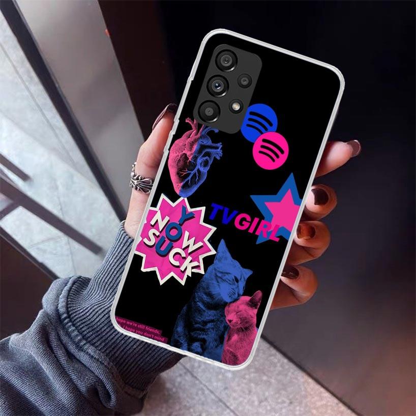 

TV Girl Album Phone Case For Samsung Galaxy A52 A51 A50S A32 A22 A12 A02S A72 A71 A31 A70 A30S Note 20 Ultra 10 Plus S10 Galaxy Samsung A50