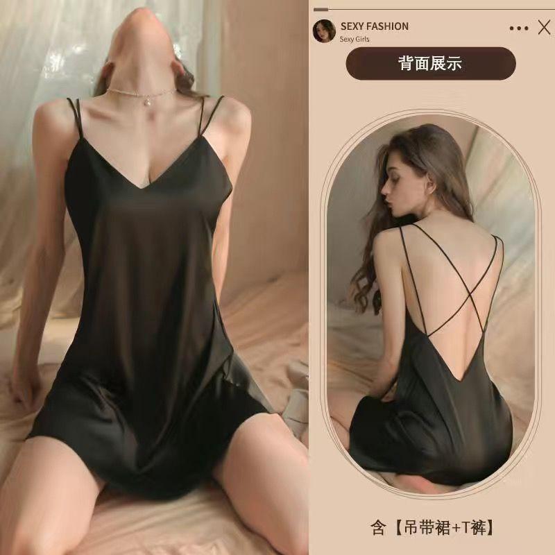 

Lingerie Sexy Pajamas Uniform Seduction Flirt Hot Bed Tease Passion Midnight Glamour Pure Desire Suit m size [ 40-65kg ]
