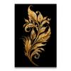 1pcs Canvas Painting Dark Golden Flower Wheat Canvas Painting Decorative Paintings Wall Decor Art Mural Wall Decoration for Home No Frame
