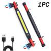 High Lumen Rechargeable LED Work Light Ideal for Car Emergency Repair Powerful Magnetic Flashlight with Hooks and Magnetic Base