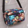 Floral Oxford Cloth Crossbody Bag for Women - Versatile Canvas Bag for Moms and Seniors