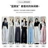 Gray Wide-leg Pants Women's Autumn New Pants Women's Straight High-waisted Casual Sweatpants Lazy Wind Sweatpants