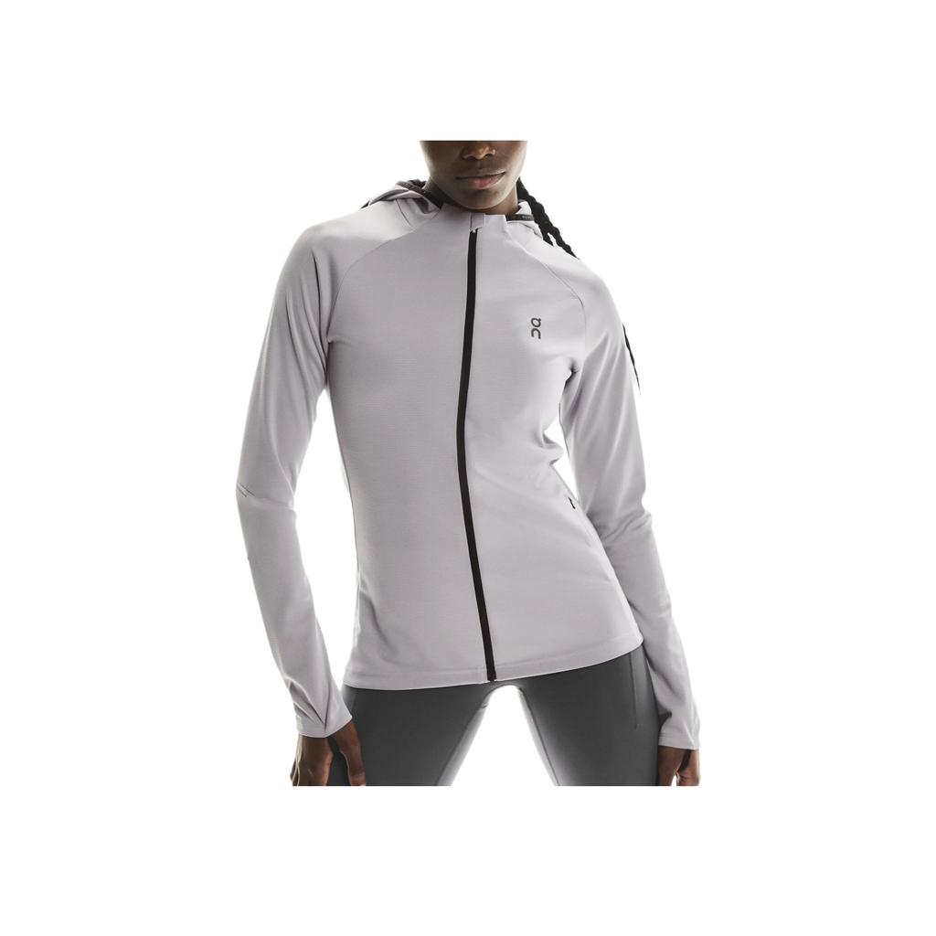 On Climate Zip Hoodie Fashi Warm Hooded Zip Lg Sleeve Jacket Women jackets 1WE10330174